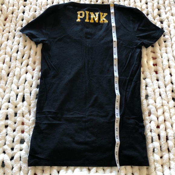 Victoria’s Secret PINK ASU Sundevils Black Tee - Picture 6 of 6